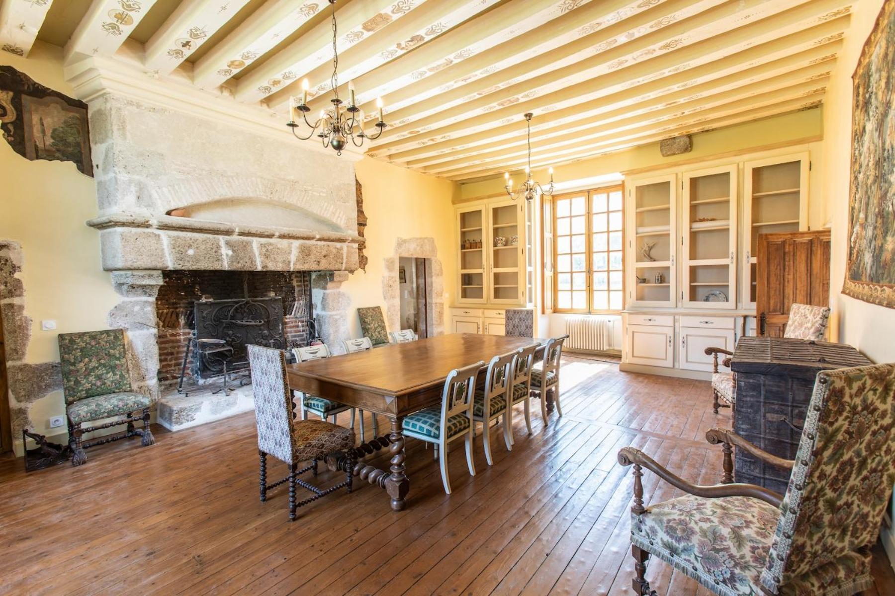 Chateau De Conon Gite Le Chateau Cellettes  Eksteriør bilde